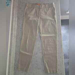 Joe Fresh Light Beige Straight-Leg Pants